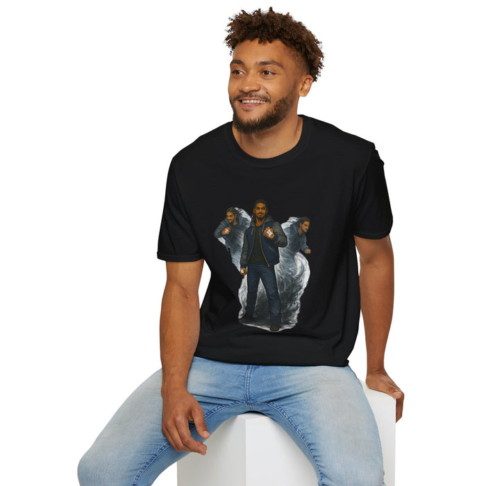 Zodiac Defenders: Gemini Echo Clone Action Tee