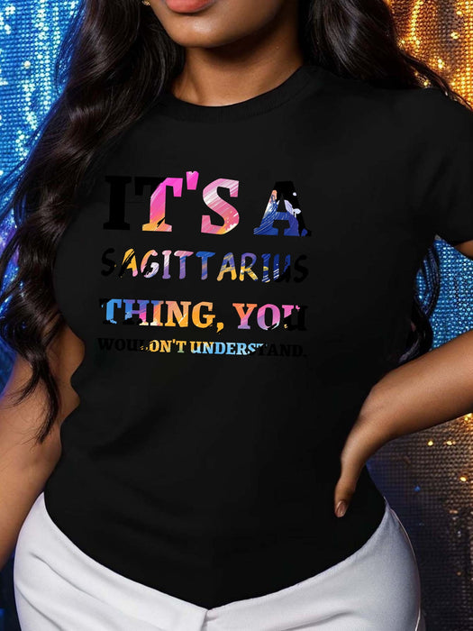 It S a Sagittarius Thing Pure Women'S Tshirt Comfort Fit