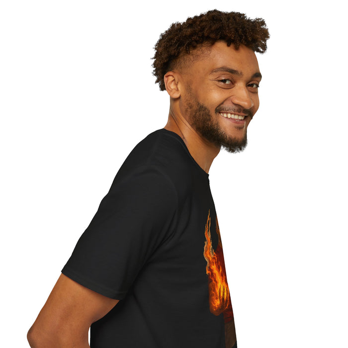 Aries Fire Mage T-Shirt — Zodiac Flame Graphic Tee