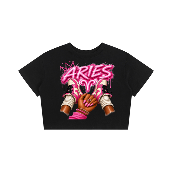 Aries,Shirt,Zodiac,Cropped 