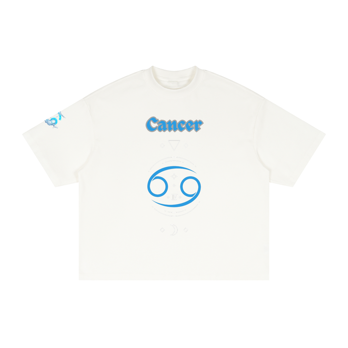 Cancer Runic Washed Boxy Tee