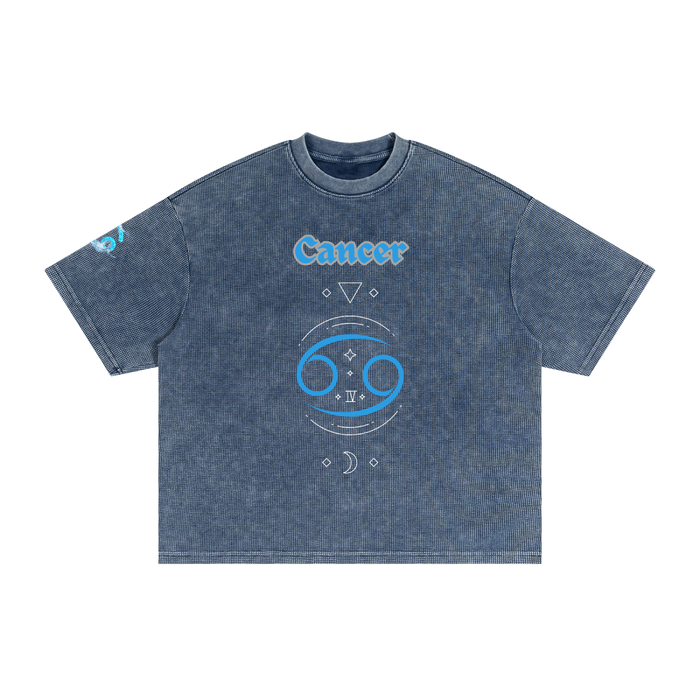 Cancer Runic Washed Boxy Tee