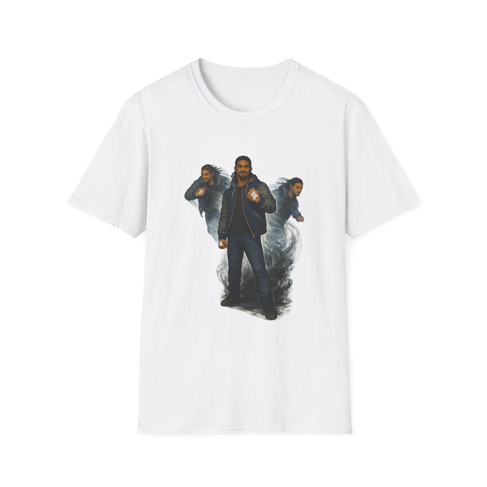 Zodiac Defenders: Gemini Echo Clone Action Tee
