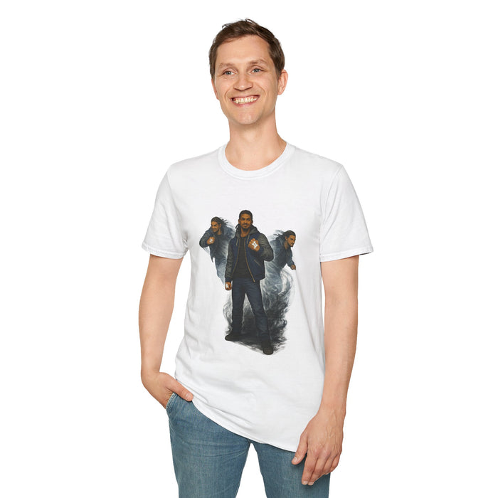Zodiac Defenders: Gemini Echo Clone Action Tee