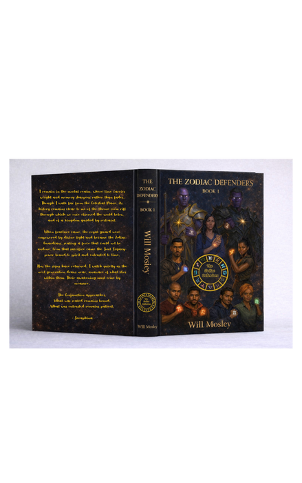 The Zodiac Defenders — Book One
Hardcover Edition (Pre-Order)