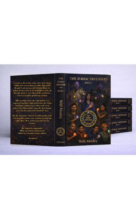 The Zodiac Defenders — Book One
Hardcover Edition (Pre-Order)