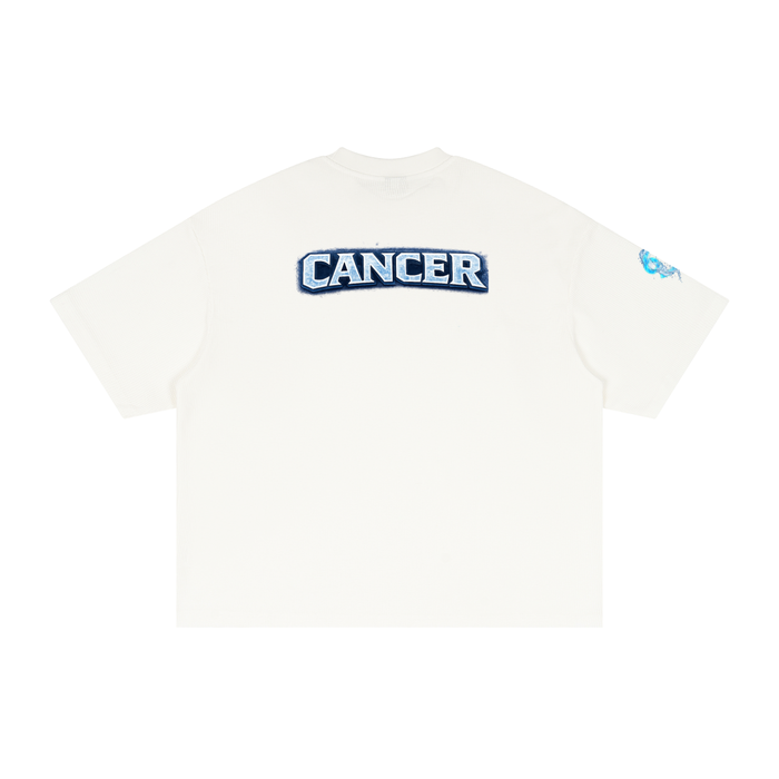 Cancer Runic Washed Boxy Tee