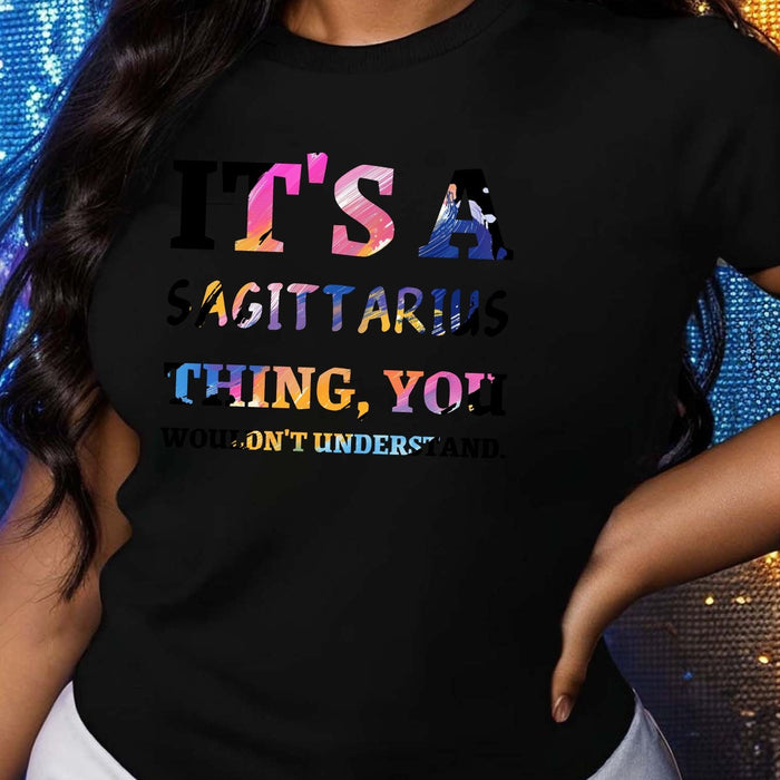It S a Sagittarius Thing Pure Women'S Tshirt Comfort Fit