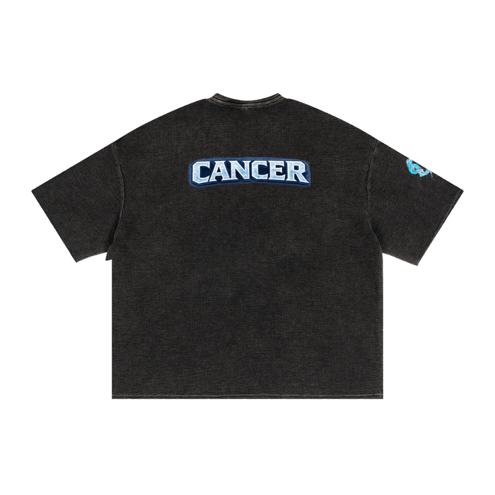 Cancer Runic Washed Boxy Tee