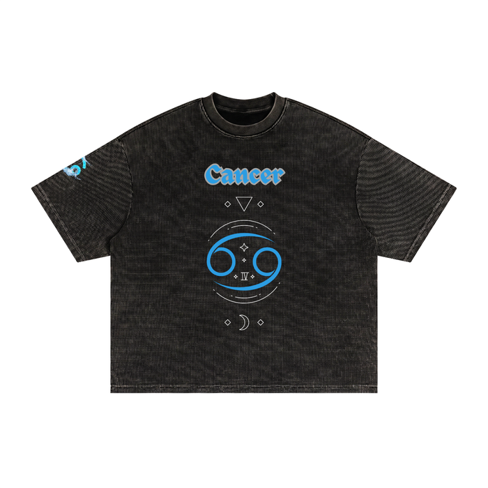 Cancer Runic Washed Boxy Tee